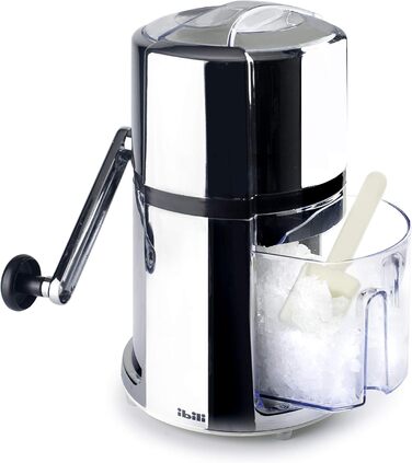 IBILI Ice Crusher, Stainless Steel, Silver/Black, 16 x 16 x 26 cm