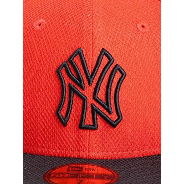 Кепка New Era MLB Basic Atlanta Braves 59Fifty Fitted (59, Червоний - Червоний/Чорний)