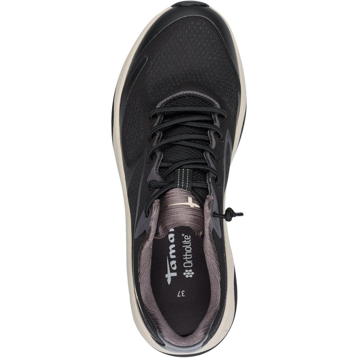 Черевики жіночі Tamaris на шнурівці Vegan (42 EU, Black Comb)