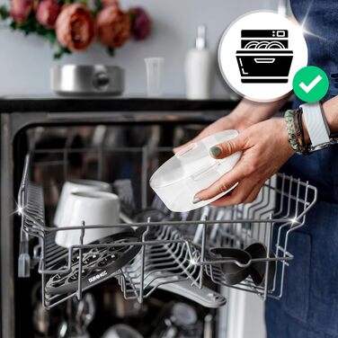 Електричний яйцеварка Duronic EB27 WE на 1-7 яєць з регулюванням ступеня готовності, таймером та захистом від перегріву, з мірним стаканчиком та знімачем яєць (чорний)