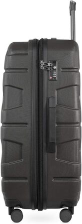 Чемодан туристичний Hauberk Köffer X-Kölln (S, L) Graphite, комплект, з TSA замком