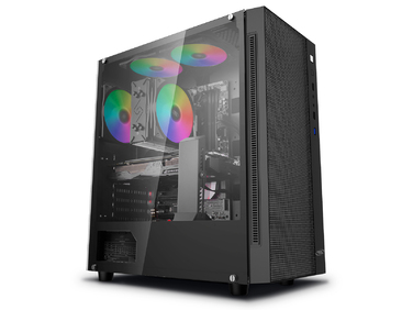 Корпус Deepcool MATREXX 55 MESH Midi Tower, чорний