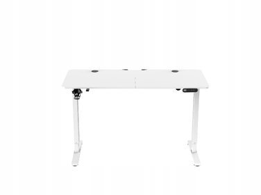 Ігровий стіл Electroprime з регулюванням висоти, білий MDF, 140x60 см