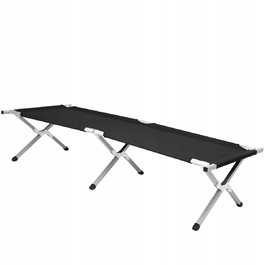 Розкладне ліжко Springos 190,5 см x 74 см, чорне