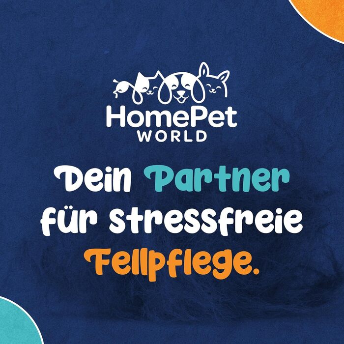 Двостороння щітка для собак і котів HomePetWorld 2 в 1 - для догляду за довгою та середньою шерстю, видаляє підшерсток та запобігає утворенню ковтунів