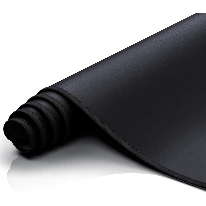 Килимок для миші TITANWOLF XXL 900x400 мм - чорний, для геймінгу, великий розмір