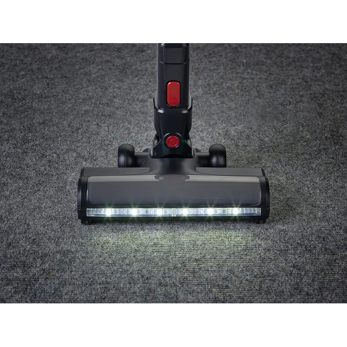 SEVERIN SEPURO акумуляторний ручний та стійковий пилосос з інноваційною технологією пилозбірників та акумулятором Einhell Power, бездротовий пилосос з мішком для алергіків, акумуляторний пилосос, HV 7185 (безмішковий варіант)