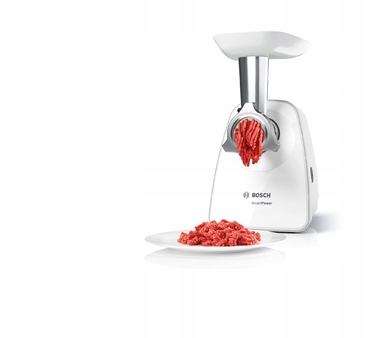 М'ясорубка Bosch MFW2510W, біла, 1500 Вт