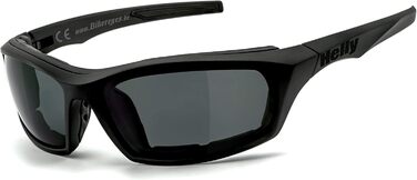 HELLY® No.1 Bikereyes – Мотокросові окуляри, багатофункціональні, захисні, протизапотівальні, вітрозахисні, HLT® пластик, стандарт DIN EN 166, дужки та ремінець, i-stealth