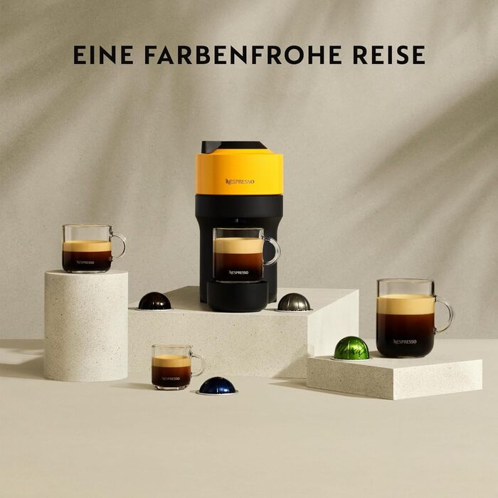 Кавомашина Nespresso Vertuo Pop ENV90.P: Cold Brew, Bluetooth, 4 розміри чашок, без Aeroccino, Pacific Blue
