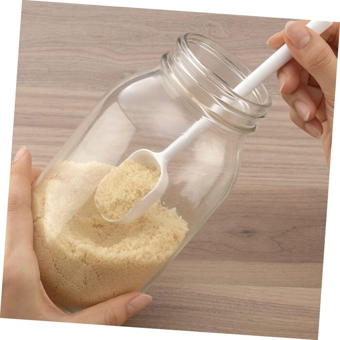 HOMSFOU 12-Piece Measuring Cups Vintage Coffee Spoons Baby