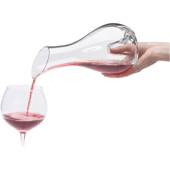 Декантер для вина Artland Sommelier, прозорий скляний глечик для сомельє