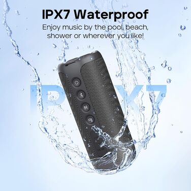 Tribit StormBox 2: Портативна Bluetooth колонка 34 Вт, IPX7, 24 год, XBass