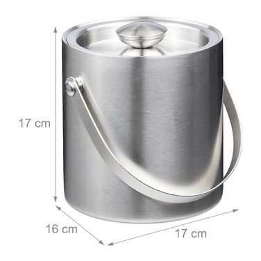 Relaxdays Ice Cube Container with Lid