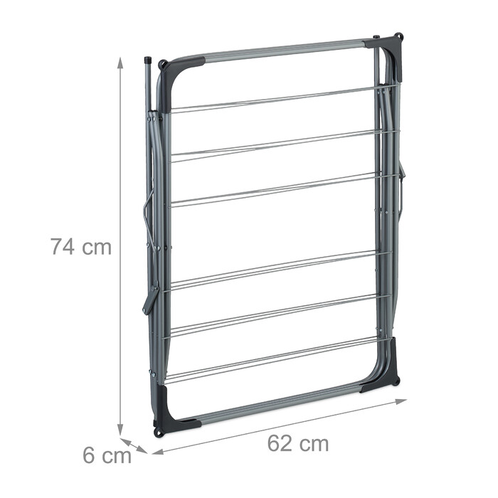 Relaxdays Folding Clothes Drying Rack
