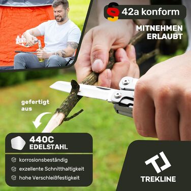 Мультитул Forge Pro Standard: 28 функцій, нержавіюча сталь. Мультифункціональний ніж для кемпінгу та виживання