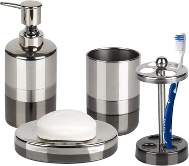 Набір рушників Nu Stahl TRIUNE (4 шт.) - комплект для ванної кімнати