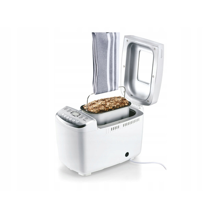 Хлібопічка SilverCrest EDS SBB 850 F2, біла, 850 Вт