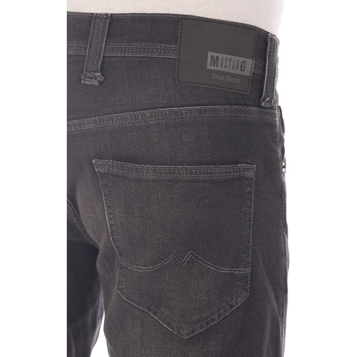 Джинси чоловічі MUSTANG Oregon Tapered, Denim Black (44W/32L) – Оригінал