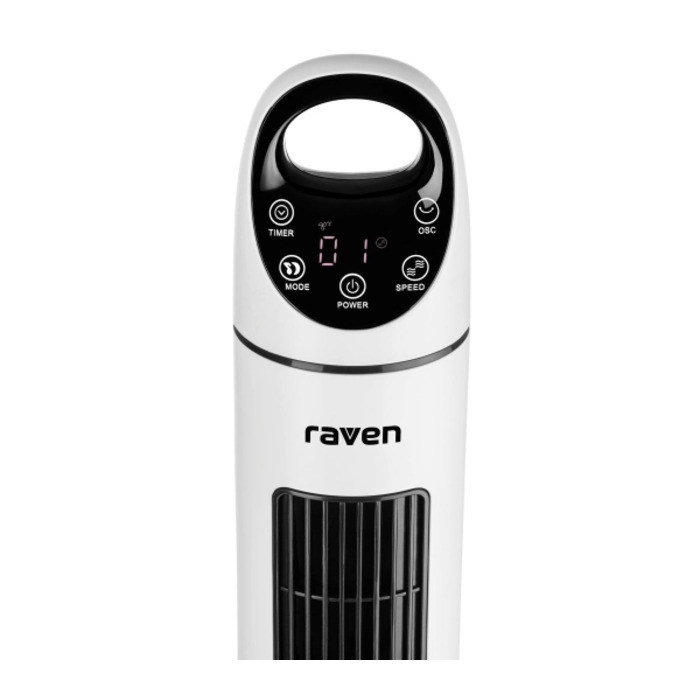 Колонний вентилятор Raven EKW005, 55 Вт, з функцією обертання