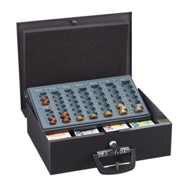 Cash Box з дошкою для підрахунку євромонет