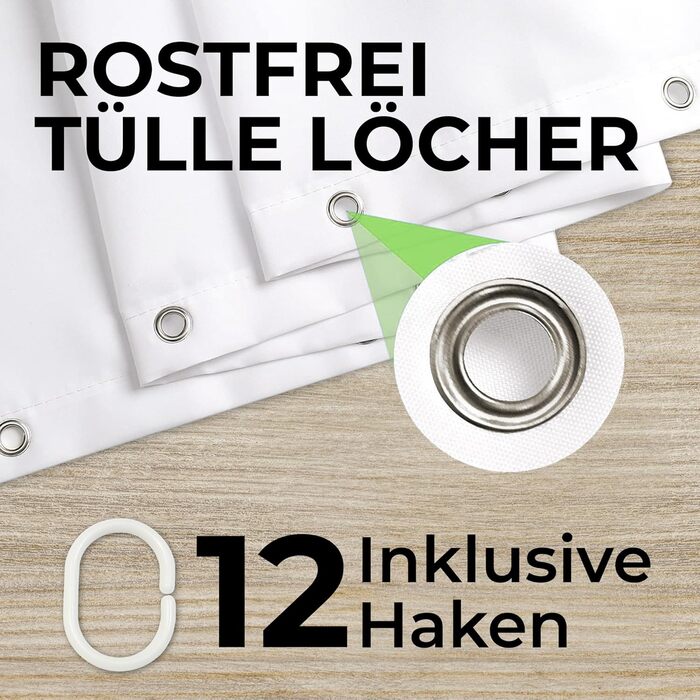 Шторка для душу 180x180 см | Шторка для ванни з антигрибковим покриттям | Сірий геометричний дизайн | Шторка для ванни/душової кабіни