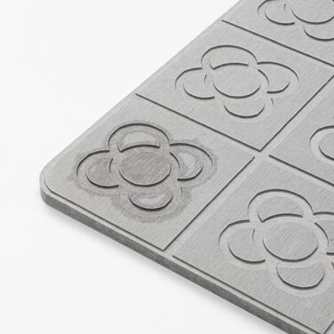Діатомітовий килимок для ванної Pure 4Home Kieselgur, швидкосохнучий та антибактеріальний, 60 x 40 см, сірий