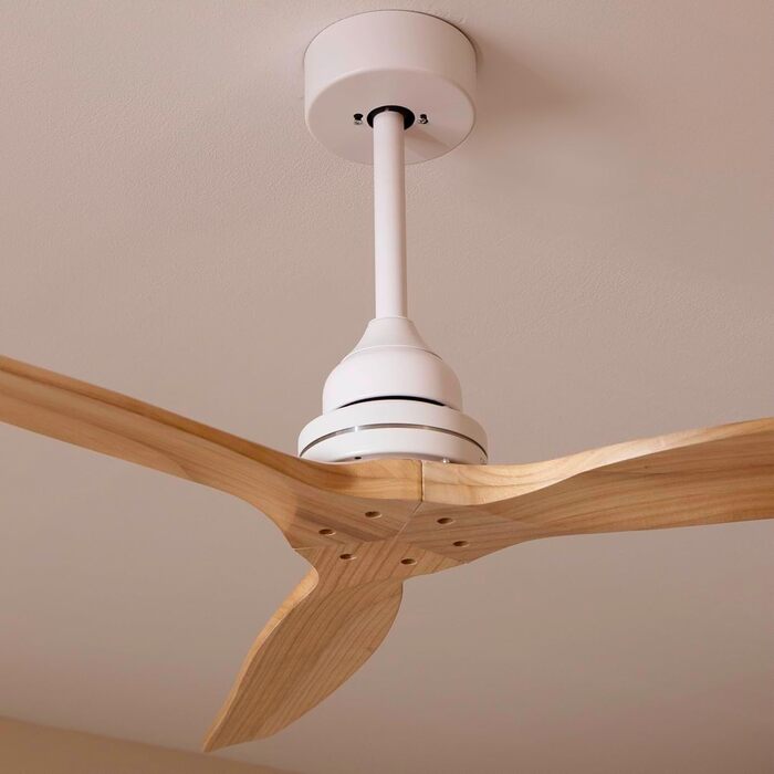 Вентилятор стельовий Cecotec Energysilence Aero 580, білий/бук, 40 Вт