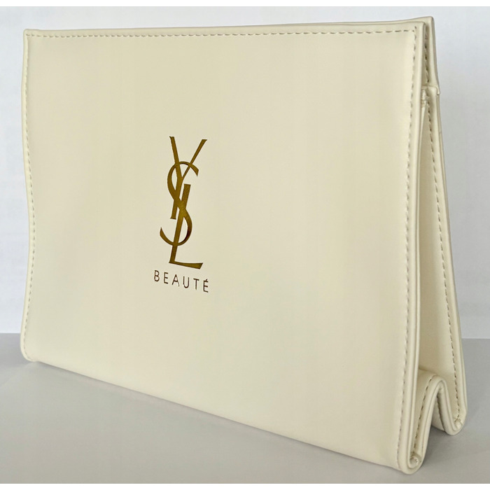 Велика косметичка Yves Saint Laurent (Large Pouch), біла
