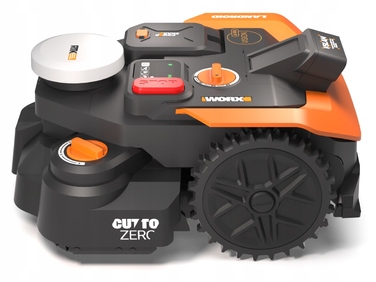 Робот-газонокосарка WORX Landroid Vision Cloud WR340E для ділянок до 600 м², зі стереокамерою та RTK
