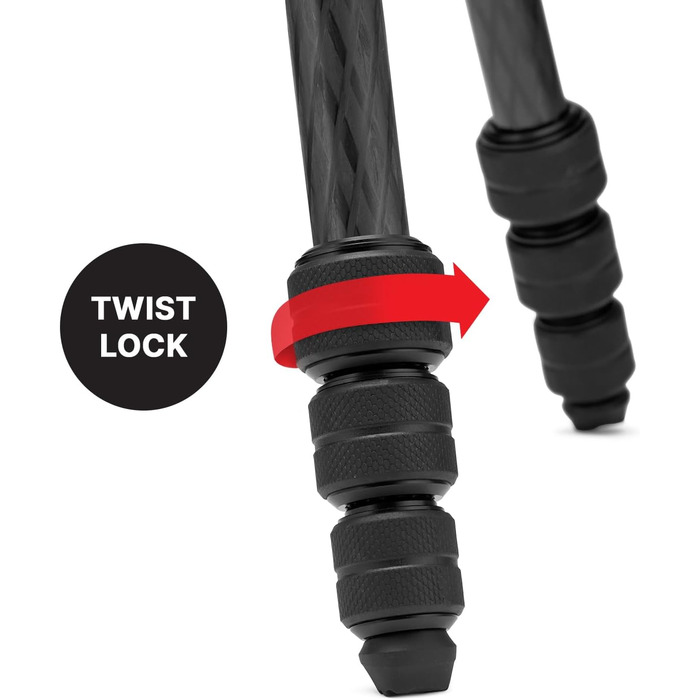 Штатив Manfrotto Befree Advanced для Sony Alpha з кріпленням Arca-Swiss Twist Lock