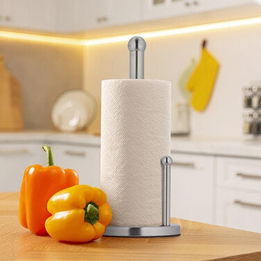 Relaxdays Stainless Steel Kitchen Towel Holder