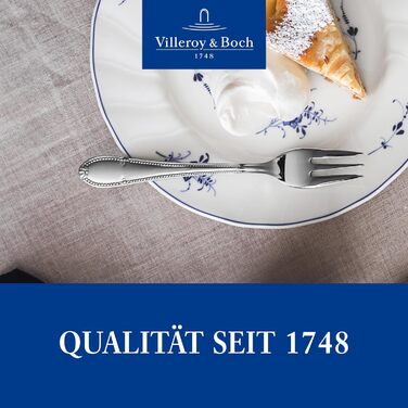 Villeroy & Boch – Mademoiselle Tableware Set, 30 Pieces, 6 Place Settings, Dishwasher Safe, Stainless Steel, Cutlery Set, Cutlery Set, Dinner Cutlery Set, Knife Fork Spoon Set, Cutlery Set, Stainless Steel 30-Piece Elegant & Classic