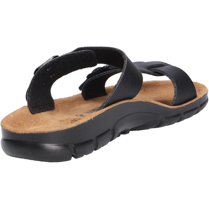 BIRKENSTOCK Sofia Birko-Flor - жіночі шльопанці, чорні (41 EU, 263123)