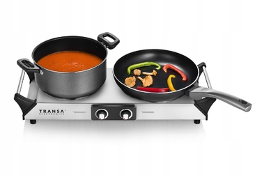 Портативна плитка Transa Electronics DoubleStove (чавунна)