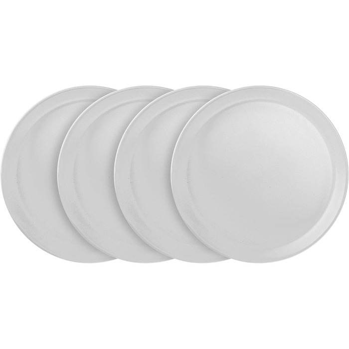 Набір посуду Stone Lain Albie (16 предметів), рожевий: 4 тарілки, 4 глибокі тарілки, 4 миски, 4 чашки. Сучасний дизайн, кераміка