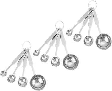 36-Piece Measuring Spoon Set with Graduated Measuring Spoons, Measuring Spoon Set for Liquids, Measuring Cups for Baking, Teaspoon Measuring Spoons, Stackable Measuring Spoon Set