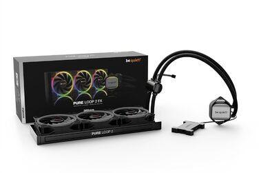 Система водяного охолодження be quiet! Pure Loop 2 FX 360mm з 3 вентиляторами 120mm PWM та RGB підсвічуванням