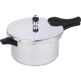 Prestige - Slim and simple - Pressure cooker 4 l - induction-compatible - Aluminium - Silver 4 Liters / 6.8 kg Aluminium