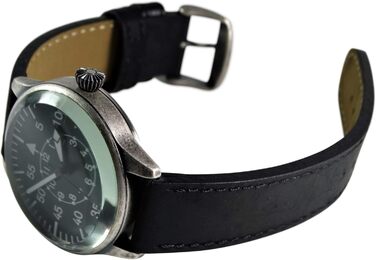 Годинник Mil-Tec Fliegeruhr Retro Mechanical Black Dial