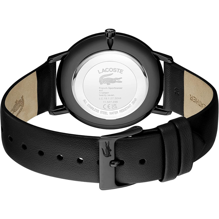 Годинник чоловічий Lacoste Crocorigin Analog Quartz синій - сталевий або шкіряний браслет