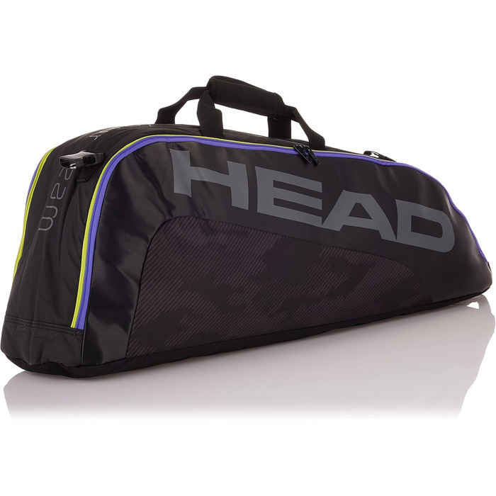 Спортивна сумка HEAD Tour Team 6r Combi для тенісу (6 ракеток, чорна)