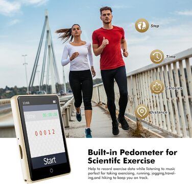 MP3 плеєр для дітей 64GB з Bluetooth 5.3, 2.8