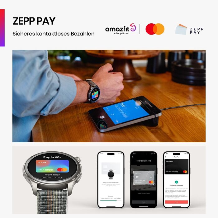 Смарт-годинник Amazfit Balance 46 мм Сірий: NFC, GPS, 150 режимів спорту, моніторинг сну та здоров'я, Bluetooth дзвінки, до 14 днів роботи