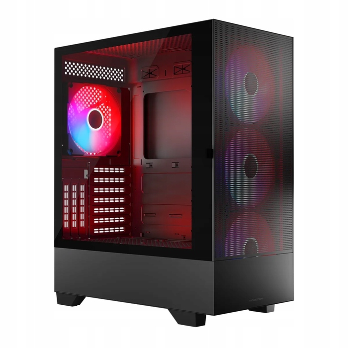 Корпус MODECOM Siroco Flow ARGB Midi Tower, чорний