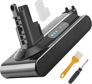 Акумулятор для пилососа Dyson V10, 7200mAh, замінний, сумісний з V10 Animal, Absolute, Fluffy, Motörhead, Total Clean