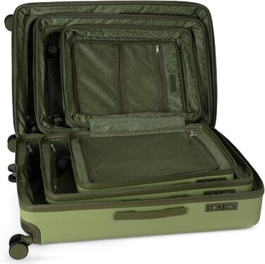 Чемодан Hauptstadtkoffer Mitte (Kiwi, Set S+M+L) – великий, 77 см, 130 л, TSA, 4 колеса, розширення об'єму