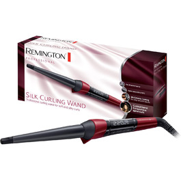 Локон для волосся Remington CI96W1 Silk Digital - кеглеподібний, 13-25 мм, керамічне покриття з шовковими протеїнами, LCD-дисплей, 120-220°C