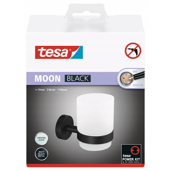 Підвісний стакан для зубних щіток tesa Moon