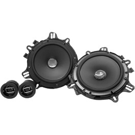 Автомобільна акустика Pioneer TS-A1600C 16,5 см, 2-смугові компонентні динаміки, 350 Вт, потужний звук, високий ККД, монтаж 59 мм, з решіткою